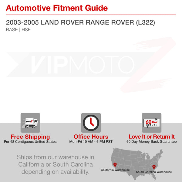 2003-2005 Land Rover Range Rover Chrome Tail Light