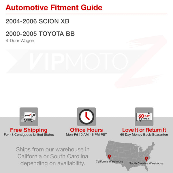 2004-2006 Scion xB Rosso Red Tail Light
