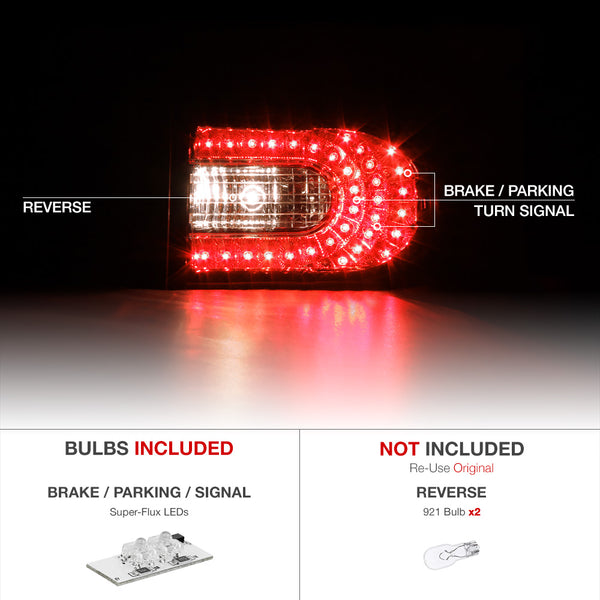 2007-2015 Toyota FJ Cruiser Chrome Tail Light