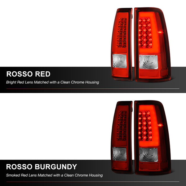1999-2002 Chevrolet Silverado 1500 | 2500 | 3500 Red Tail Light