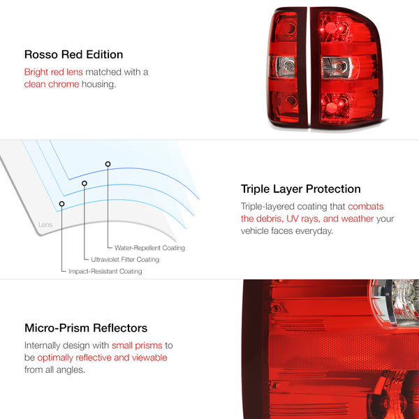 2007-2013 Chevrolet Silverado 1500 | 2500HD | 3500HD Tail Light