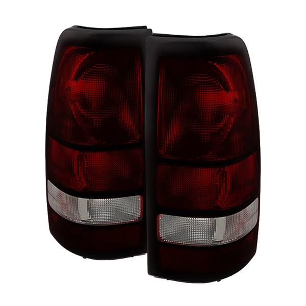 1999-2002 Chevrolet Silverado 1500 | 2500 | 3500 Rosso Burgundy Tail Light