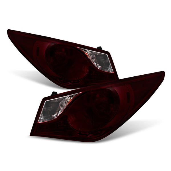 2011-2014 Hyundai Sonata Rosso Burgundy Tail Light