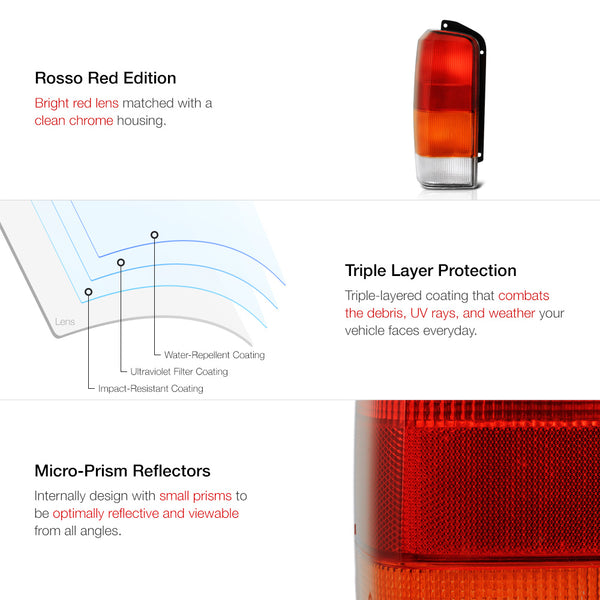 Rosso Red Tail Lights