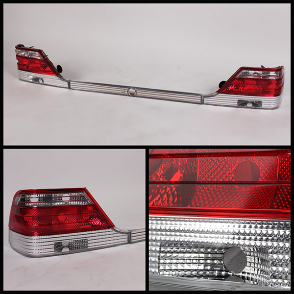 1995-1999 Mercedes-Benz W140 S-Class Rosso Red Tail Light