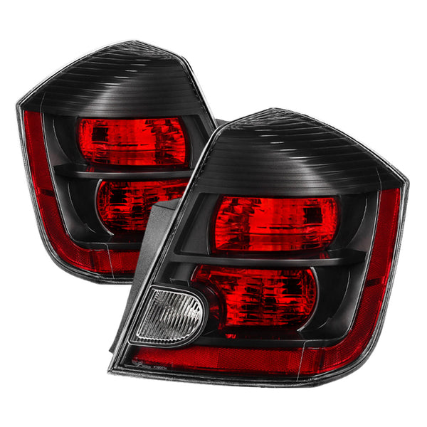 2007-2009 Nissan Sentra Black Tail Light