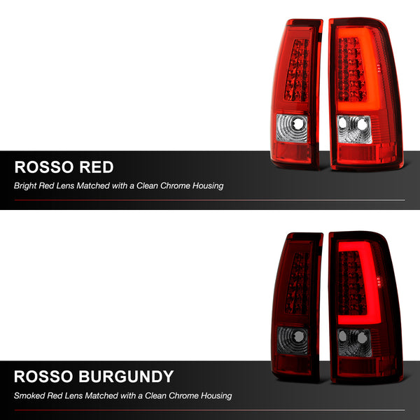 1999-2002 Chevrolet Silverado 1500 | 2500 | 3500 Red Tail Light