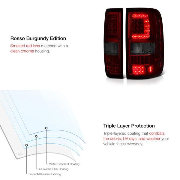 2004-2008 Ford F-150 Red Tail Light