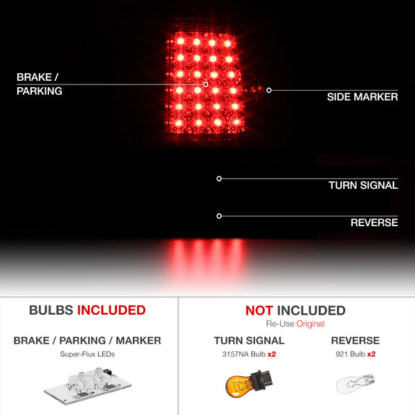 2007-2013 Toyota Tundra Chrome Tail Light