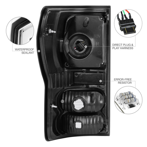 2007-2013 Toyota Tundra Chrome Tail Light