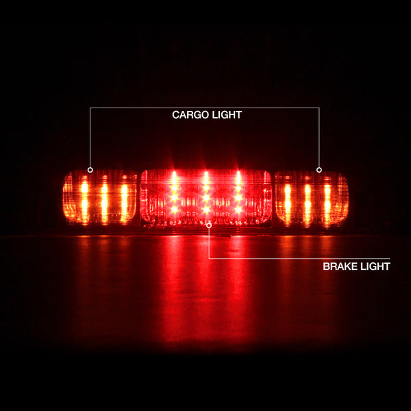 2004-2008 Ford F-150 Black Third Brake Light