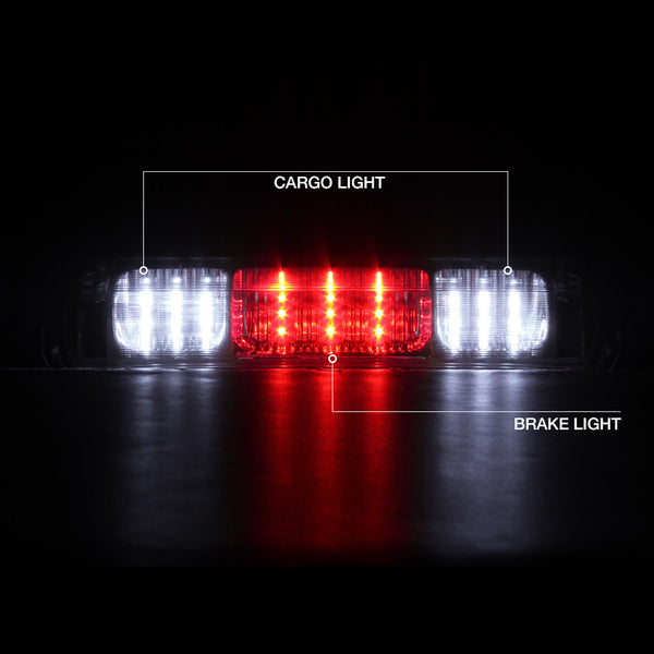 2004-2008 Ford F-150 Black Third Brake Light