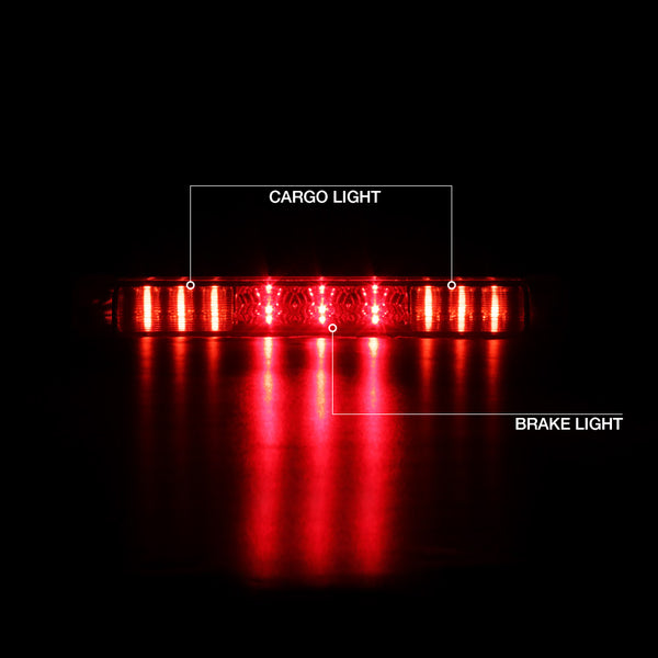 1997-2003 Ford F-150 Black Third Brake Light