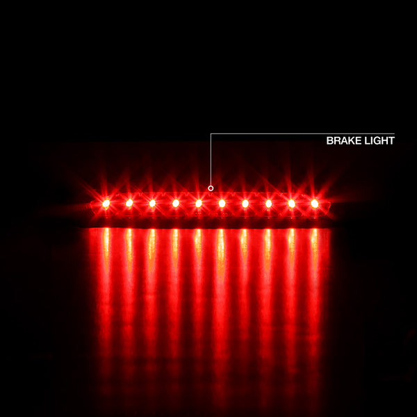 1994-1998 Ford Mustang Black Third Brake Light