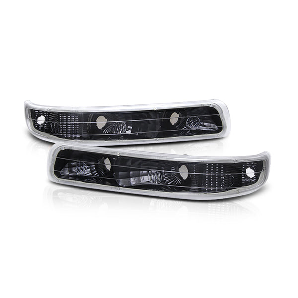 1999-2002 Chevrolet Silverado 1500 | 2500 | 3500 Black Corner Light