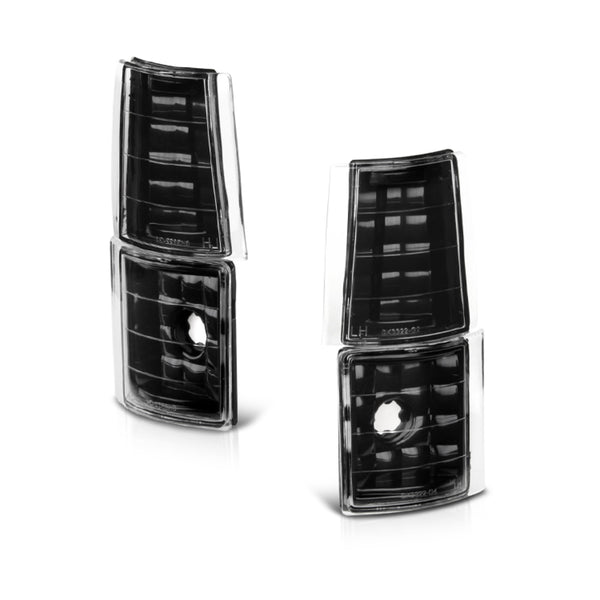 1994-1998 GMC C/K Series 1500 | 2500 | 3500 Pickup Black Corner Light