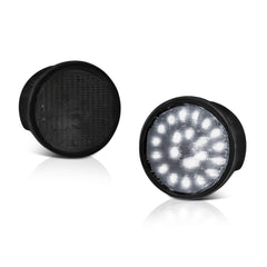 2007-2017 Jeep Wrangler Smoked Corner Light