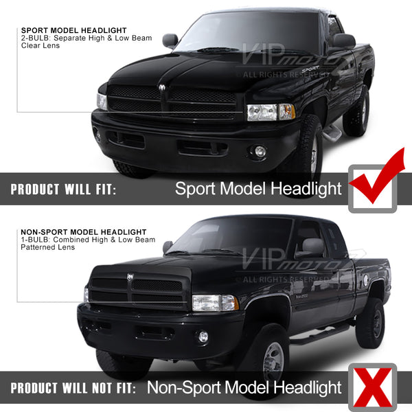 Infinity Black Projector Headlights