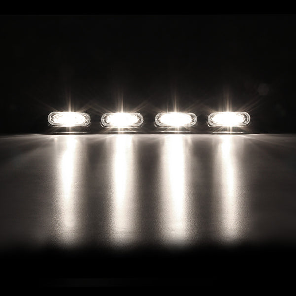Universal DIY Light Kit Chrome Fog Light