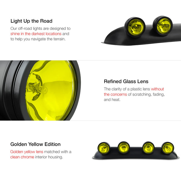 Universal DIY Light Kit Fog Light