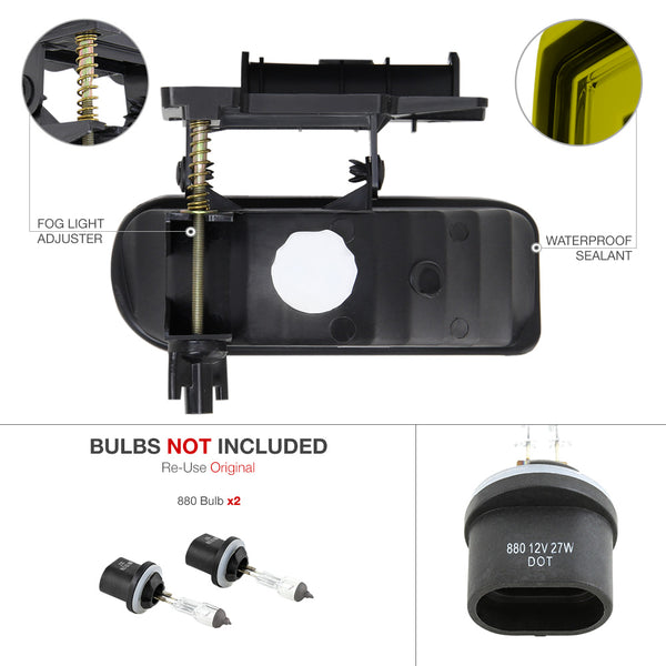 1999-2002 Chevrolet Silverado 1500 | 2500 | 3500 Chrome Fog Light