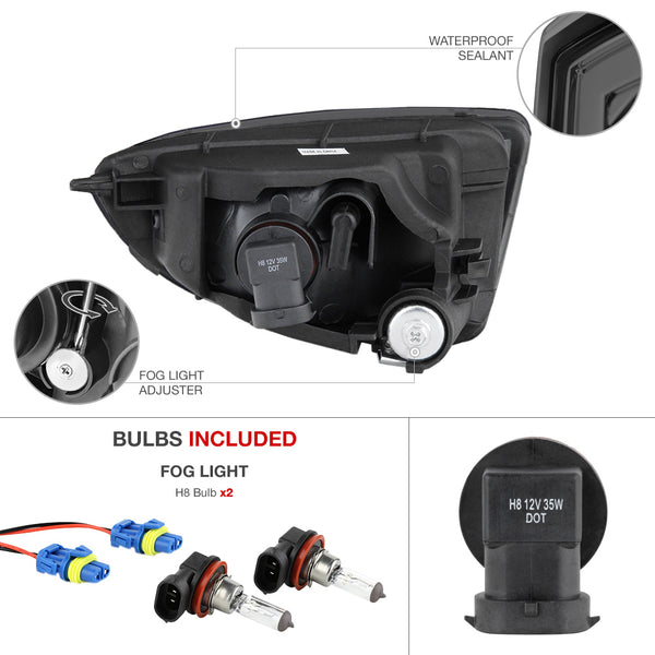 2004-2005 Honda Civic EM2 | ES1 Smoked Fog Light