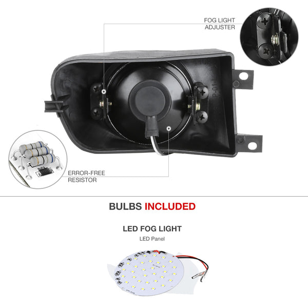 1997-2000 BMW E39 5-Series Chrome Fog Light