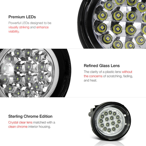 2003-2005 Dodge Neon Chrome Fog Light