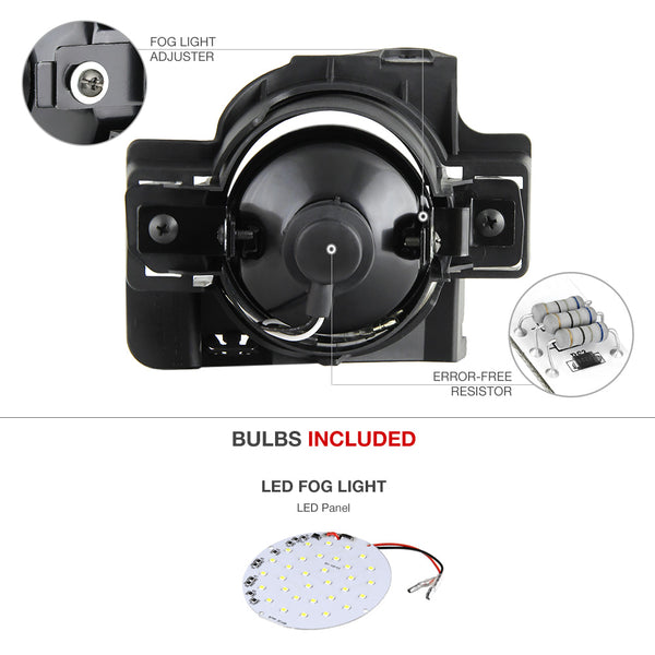 2008-2013 Nissan Altima Chrome Fog Light