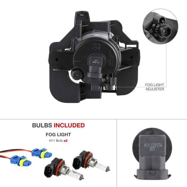 2007-2009 Nissan Altima Smoked Fog Light