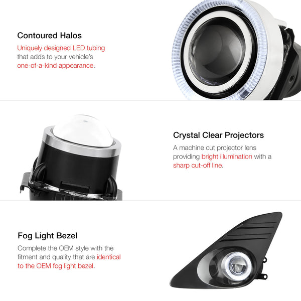 2012-2014 Toyota Camry Chrome Fog Light