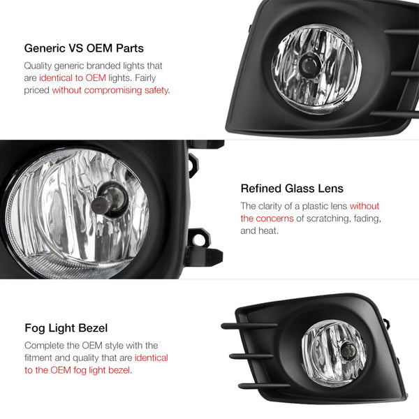 2011-2013 Scion tC Chrome Fog Light