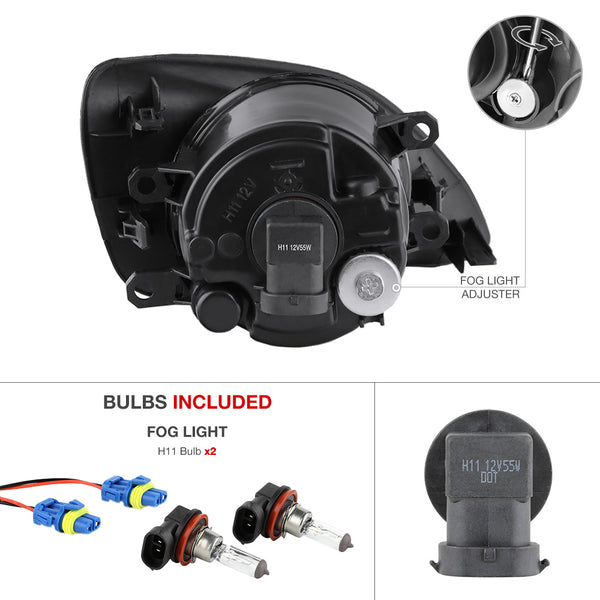 2007-2011 Toyota Yaris Chrome Fog Light