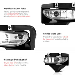 1999-2004 Ford Mustang Chrome Fog Light