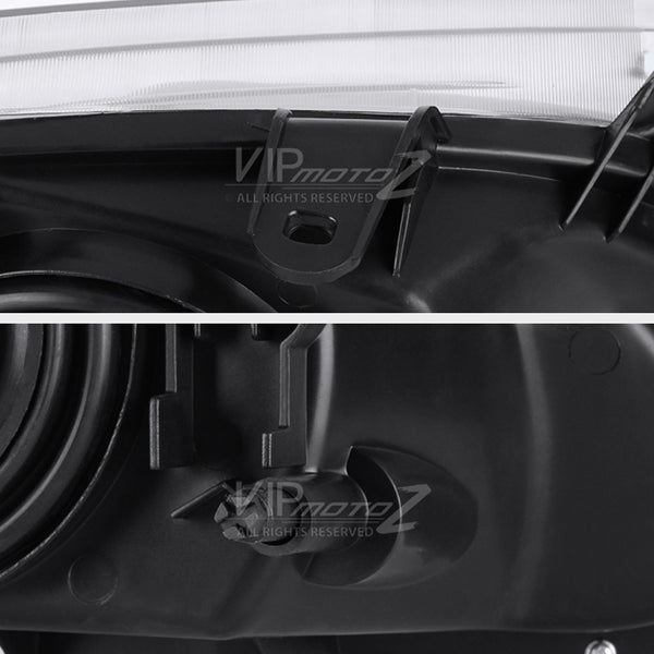 2000-2003 Nissan Sentra Chrome Headlight