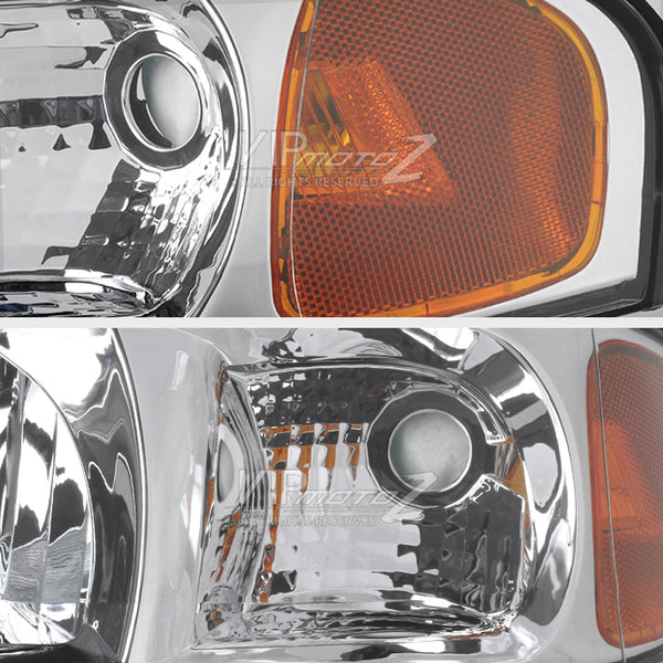 2000-2003 Nissan Sentra Chrome Headlight