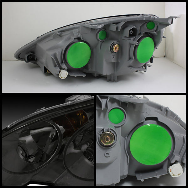 2002-2004 Acura RSX Smoked Headlight