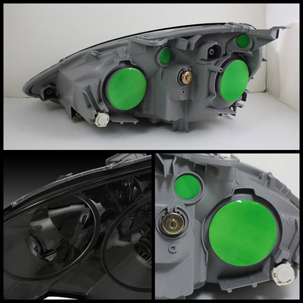 2002-2004 Acura RSX Smoked Headlight
