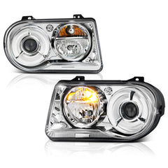 2005-2010 Chrysler 300C Chrome Headlight