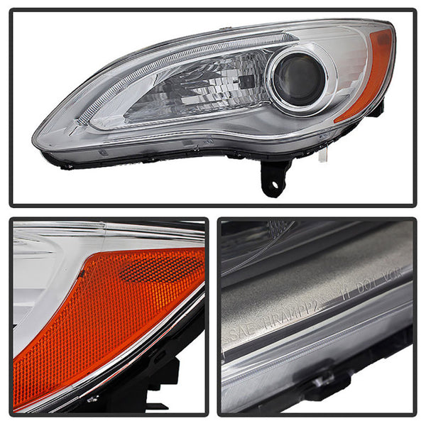 2011-2014 Chrysler 200 Chrome Headlight