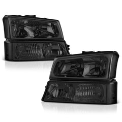 2003-2006 Chevrolet Silverado 1500 | 2500 | 3500 Smoked Headlight