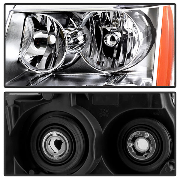 2007-2014 Chevrolet Suburban 1500 | 2500 Chrome Headlight