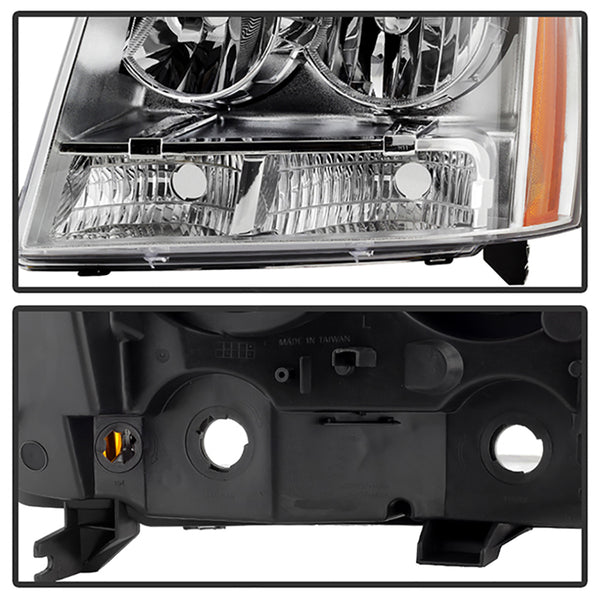 2007-2014 Chevrolet Suburban 1500 | 2500 Chrome Headlight