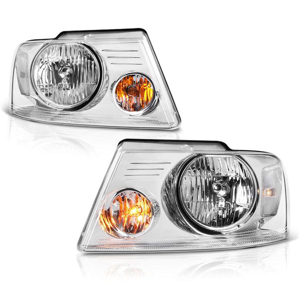 2004-2008 Ford F-150 Chrome Headlight