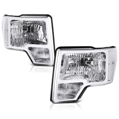 2009-2014 Ford F-150 Chrome Headlight