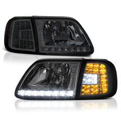 1997-2003 Ford F-150 Smoked Headlight