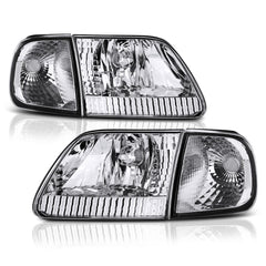 1997-2003 Ford F-150 Chrome Headlight
