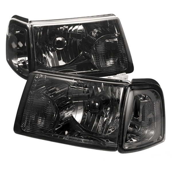 2001-2011 Ford Ranger Smoked Headlight