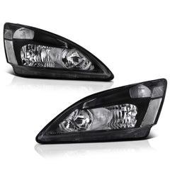 2003-2007 Honda Accord Black Headlight