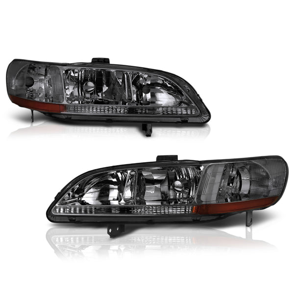 1998-2002 Honda Accord Smoked Headlight